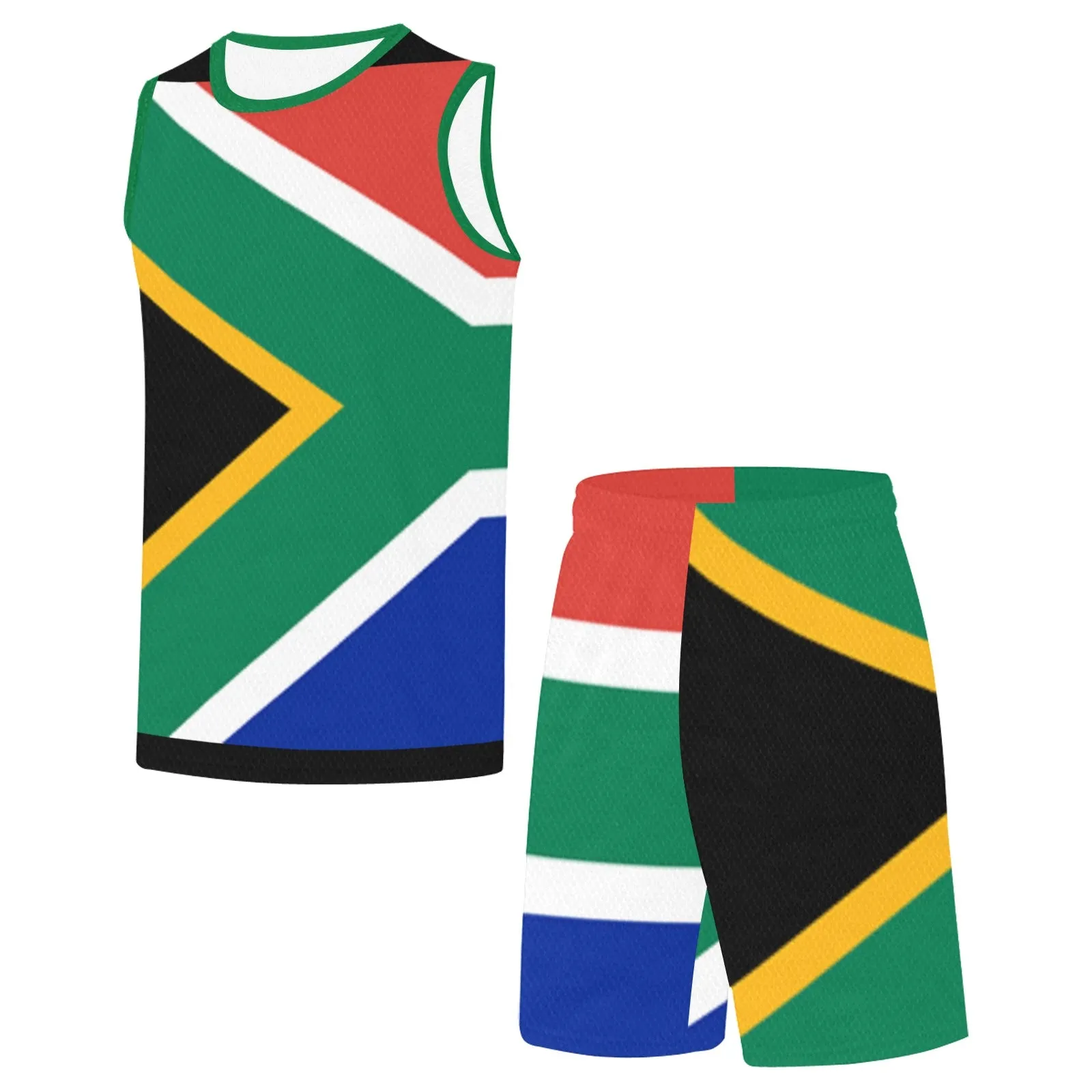 ZA Flag Men's Basketball Tracksuit